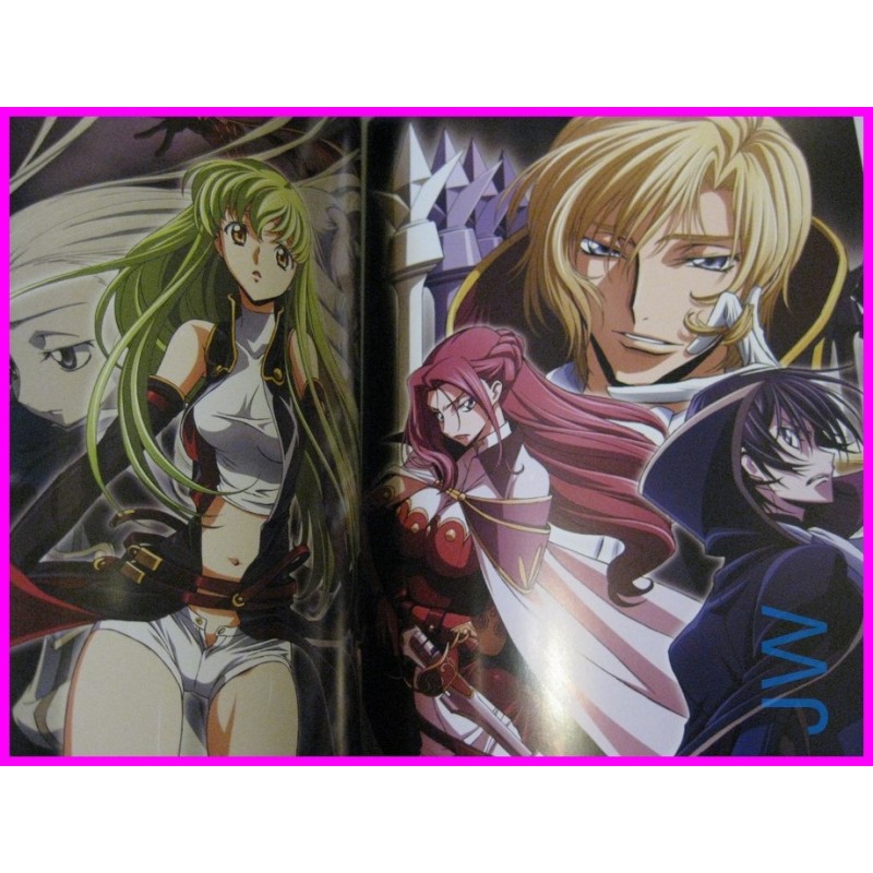CODE GEASS ILLUSTRATIONS RELATION Clamp Anime ArtBook JAPAN recent art book