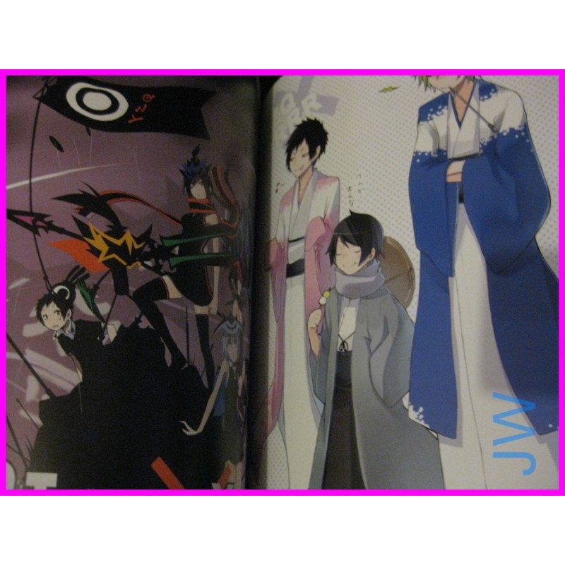 SHOOTING STAR CARNAVAL Durarara YOZAKURA QUARTET C SIDE ILLUSTRATION ART Book JAPAN Artbook 