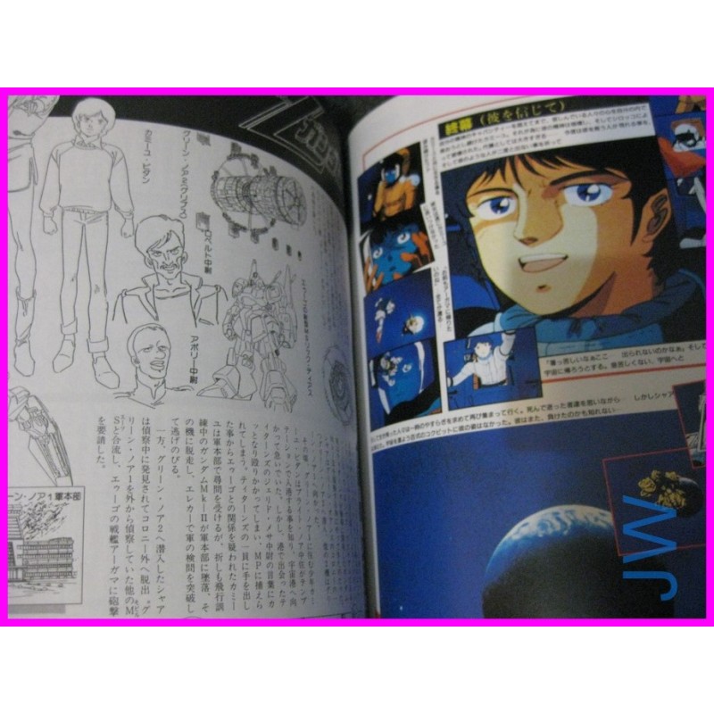 GUNDAM Z Rapport DeLuxe Anime Book ArtBook Libro JAPAN 