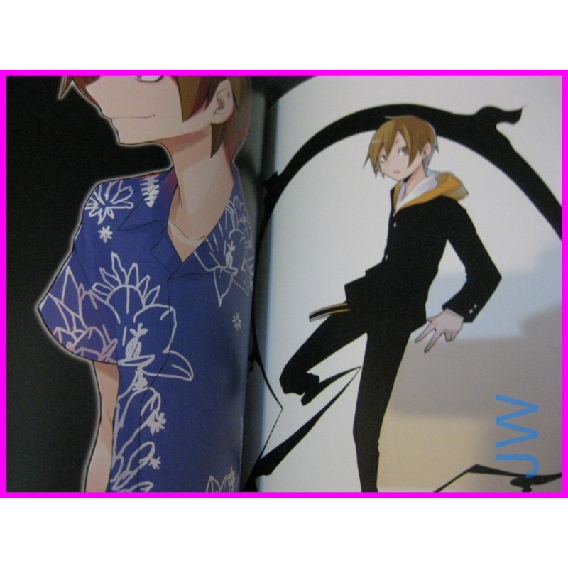 SHOOTING STAR BEBOP Durarara YOZAKURA B SIDE ILLUSTRATION ART Book JAPAN Artbook 