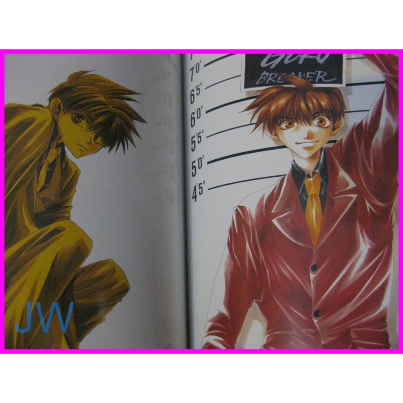 BACKGAMMON 1 Saiyuki Kazuya Minekura Illustration Collection Book ArtBook Manga art book