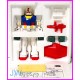 Gundam Normal Black Silver Chogokin POPY anniversary Banpresto SET