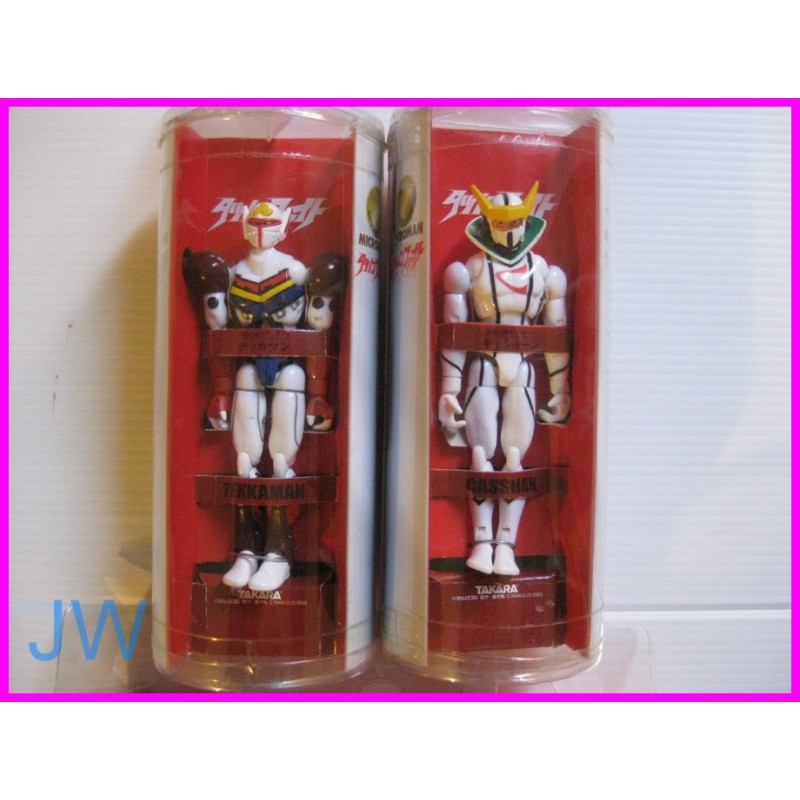 TATSUNOKO MICROMAN TAKARA Tekkaman Kyashan Polimar Gatchman Volter FIGURE SETFigure set di 5 personaggi