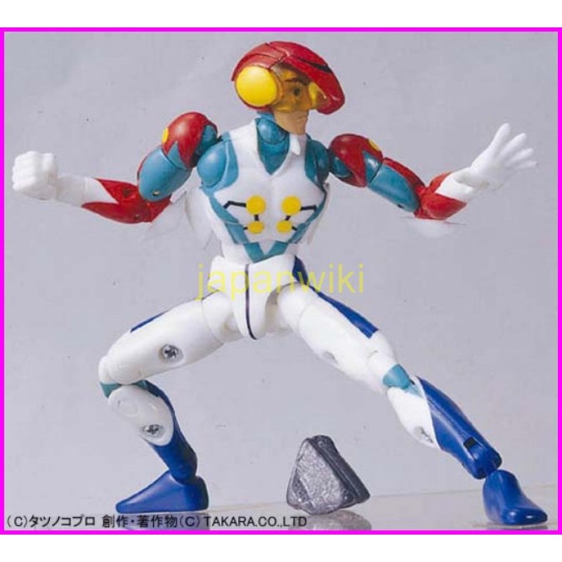 TATSUNOKO MICROMAN TAKARA Tekkaman Kyashan Polimar Gatchman Volter FIGURE SETFigure set di 5 personaggi