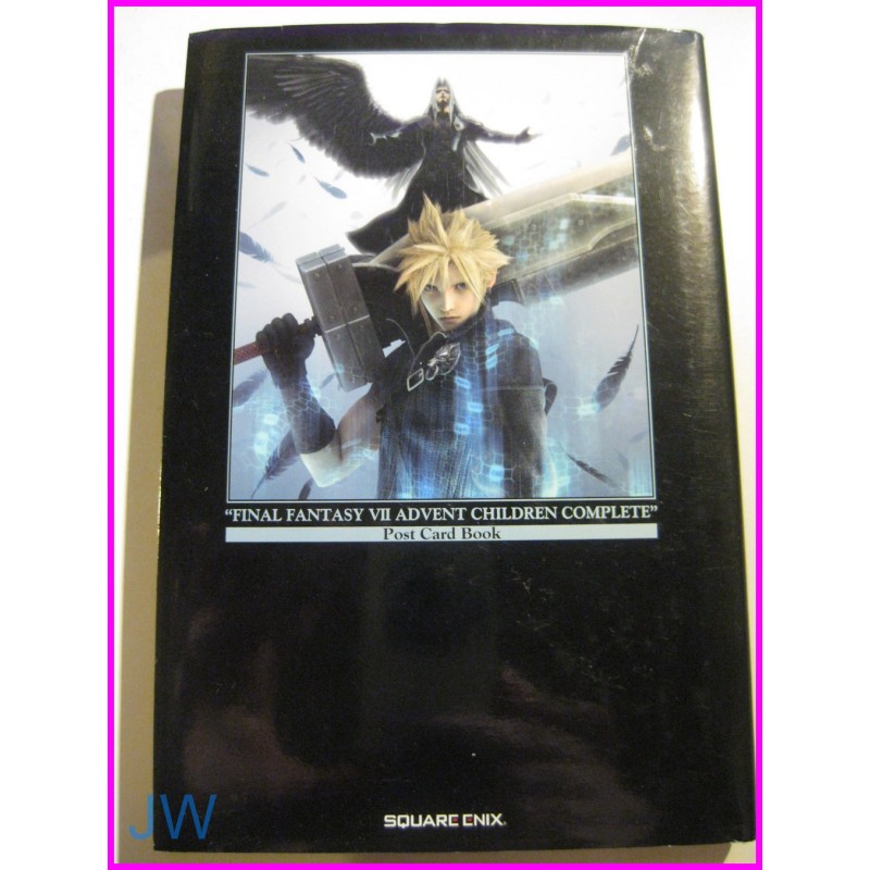 FINAL FANTASY Postcard 6 BOOK art Square FF 7 8 9 X2 Dissidia Advan art book Games