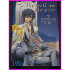 CODE GEASS ILLUSTRATIONS RELATION Clamp Anime ArtBook JAPAN recent art book