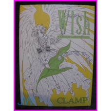 WISH Clamp Memorial Illustrations Collection Part 1 ArtBook JAPAN recent art book SHOJO Manga