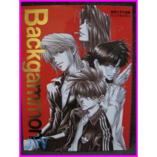 BACKGAMMON 1 Saiyuki Kazuya Minekura Illustration Collection Book ArtBook Manga art book